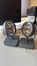 Zuiver spots grijs (2 stuks), Ophalen, Zo goed als nieuw, Metaal of Aluminium