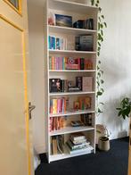 Ikea billy boekenkast wit inclusief het opzetstuk, Ophalen, 200 cm of meer, 50 tot 100 cm, Zo goed als nieuw
