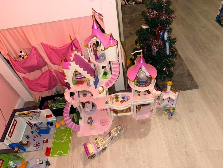 Playmobil | Prinsessenkasteel met koninklijk paar | 71845, Kinderen en Baby's, Speelgoed | Playmobil, Zo goed als nieuw, Ophalen of Verzenden