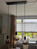 Hanglamp zwart met lampen, Ophalen of Verzenden, Zo goed als nieuw, Minder dan 50 cm