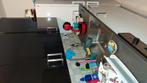 Zwart en wit keuken compleet MOET SNEL WEG, Huis en Inrichting, Keuken | Complete keukens, Zwart, Overige typen, Ophalen of Verzenden