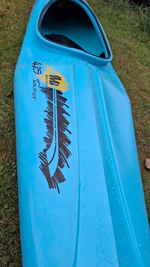 Kano, licht blauw, Watersport en Boten, Kano's, Gebruikt, Kajak, Eén persoon, Ophalen