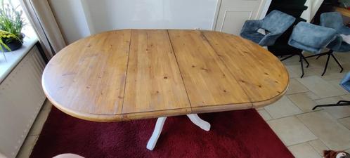 eettafel, Huis en Inrichting, Tafels | Eettafels, Gebruikt, 100 tot 150 cm, 150 tot 200 cm, Vijf personen of meer, Ovaal, Ophalen
