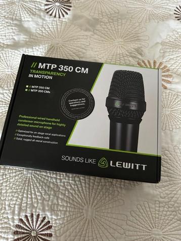 Lewitt MTP 350 CM (Condensor Microfoon) met garantie 