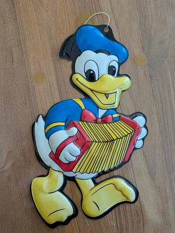 Donald Duck Disney wanddecoratie vintage jaren 80 beschikbaar voor biedingen