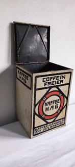 HAG reclame blik, Ophalen of Verzenden, Gebruikt, Reclamebord