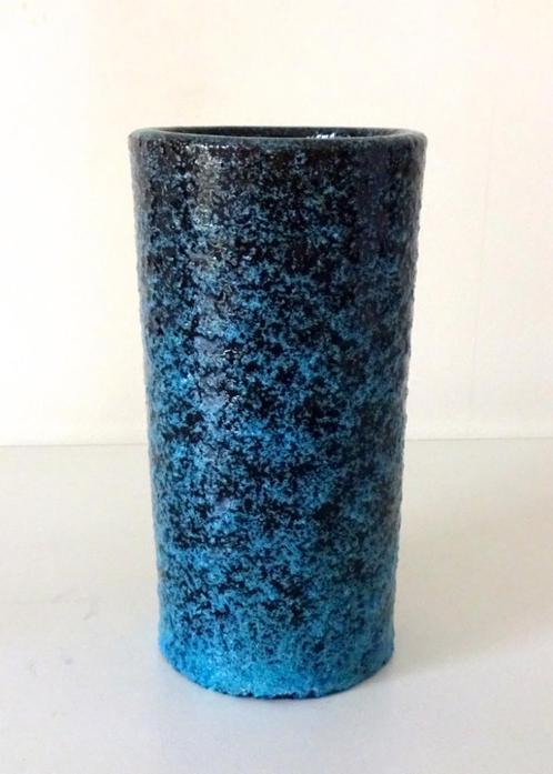 Keramiek vaas turquoise bruisglazuur Groeneveldt 4754-k, Antiek en Kunst, Antiek | Keramiek en Aardewerk, Ophalen of Verzenden