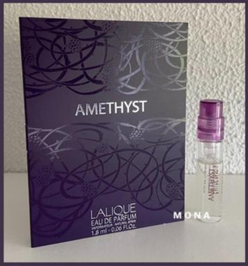 Amethyst parfum sample proefje tester monster beschikbaar voor biedingen