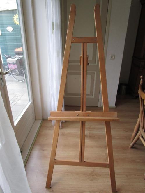 Mabef schildersezel / expositie ezel driepoot., Hobby en Vrije tijd, Schilderen, Gebruikt, Ezel, Ophalen