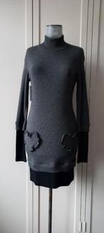 Pietro Brunelli winterjurk grijs-zwart maat XS zgan, Pietro Brunelli, Ophalen of Verzenden, Zo goed als nieuw, Maat 34 (XS) of kleiner