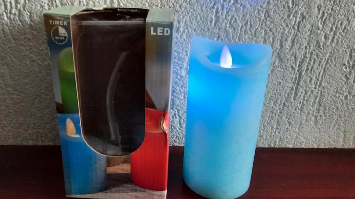 Led kaars met timer functie, Diversen, Kerst, Nieuw, Ophalen of Verzenden
