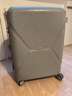 Grote, grijze, kunststof koffer, Ophalen, Zo goed als nieuw, Hard kunststof, 70 cm of meer