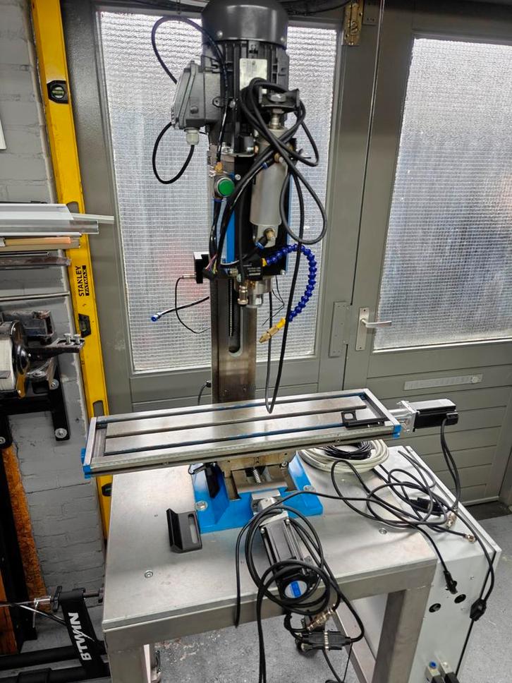 Bf25 freesbank omgebouwd naar cnc, Doe-het-zelf en Verbouw, Overige Doe-het-zelf en Verbouw, Gebruikt, Ophalen