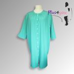30479 Zgan Groene lange blouse/jurk  mt 7xl =58/60  J08, Jurk, Ophalen of Verzenden, Zo goed als nieuw, Niet bekend