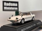 Mazda Savanna RX-7 - Wit - 1:43 Ebbro, Hobby en Vrije tijd, Modelauto's | 1:43, Overige merken, Auto, Ophalen of Verzenden, Zo goed als nieuw