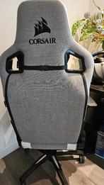 Corsair T3 rush gaming chair, Huis en Inrichting, Bureaustoelen, Ophalen, Zo goed als nieuw, Grijs, Gaming bureaustoel