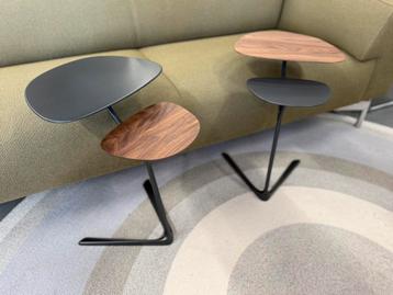 Nieuw Leolux Portello bijzettafel Noten Raven design Tafel beschikbaar voor biedingen