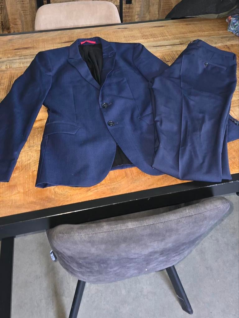 Hugo Boss pak op maat, Blauw, Ophalen of Verzenden, Zo goed als nieuw, Hugo Boss
