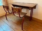 Vintage kinder schoolbank, Antiek en Kunst, Ophalen