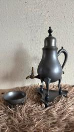 Tinnen kraantjeskan, koffiekan, kraantjespot, Antiek en Kunst, Antiek | Tin, Ophalen of Verzenden