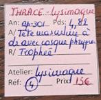 Thracië - Lysimachus - Trofee, Ophalen of Verzenden, Overige landen, Losse munt