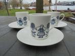 Kop en schotels + bordjes Klederdracht Seltmann Weiden Bavar, Antiek en Kunst, Ophalen of Verzenden