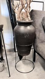 Vintage rustic wabisabi terracotta kruik pot, Ophalen, Overige materialen, Overige kleuren, Zo goed als nieuw