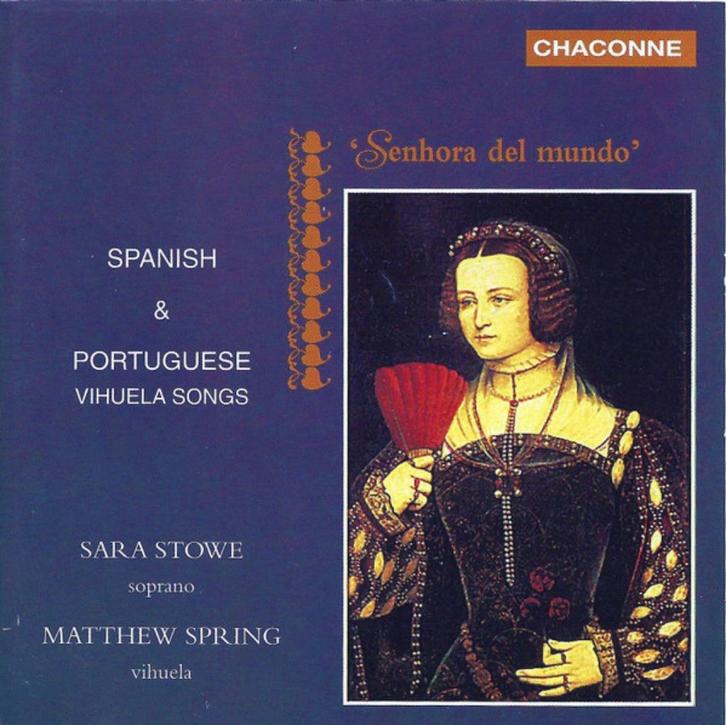 SPANISH & PORTUGUESE VIHUELA SONGS CD CHANDOS, Cd's en Dvd's, Cd's | Klassiek, Gebruikt, Kamermuziek, Ophalen of Verzenden