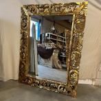 Barok Spiegel – houten lijst goud - 180 x 140 cm- TTM Wonen, 100 tot 150 cm, 150 tot 200 cm, Rechthoekig, Ophalen of Verzenden