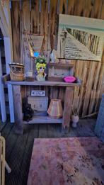 Oppot of planten tafel, Ophalen, Gebruikt, Rechthoekig, Hout