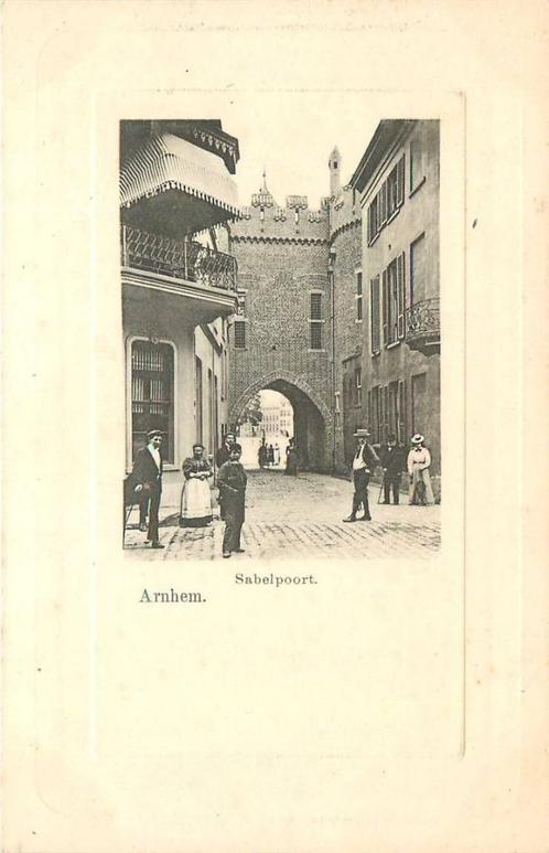 (388-060-007) Arnhem Sabelpoort, Verzamelen, Ansichtkaarten | Nederland, Gelderland, Verzenden