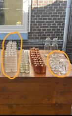 Vazen / vases x 24 for bruiloft / wedding, Huis en Inrichting, Woonaccessoires | Vazen, Ophalen, Zo goed als nieuw, Glas, Minder dan 50 cm