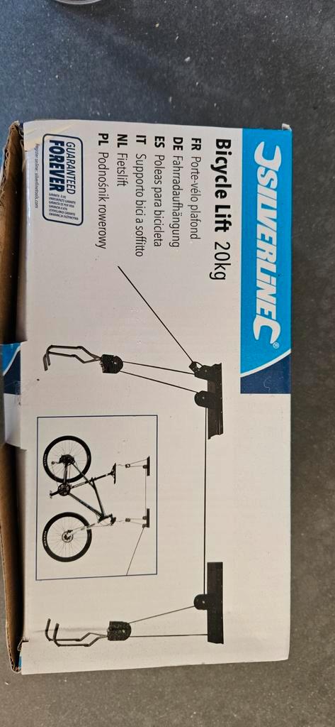 Fietslift 20kg - Plafondmontage, Fietsen en Brommers, Fietsaccessoires | Fietsenrekken, Nieuw, Ophalen of Verzenden