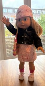 Götz pop Jessica met kleding sta pop, Ophalen of Verzenden, Zo goed als nieuw, Pop