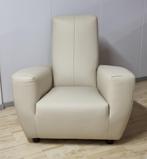 Longa fauteuil Gerard van den Berg Label refurbished / Leer, Label Design, Nieuw, Ophalen of Verzenden, 75 tot 100 cm