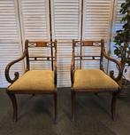 Antieke houten stoelen eetkamerstoelen eettafelstoelen, Antiek en Kunst, Ophalen