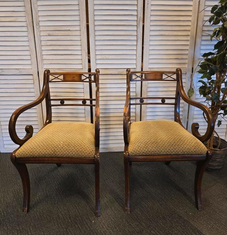 Antieke houten stoelen eetkamerstoelen eettafelstoelen, Antiek en Kunst, Antiek | Meubels | Stoelen en Banken, Ophalen