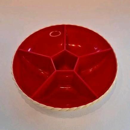 Retro 2-in-1 Emsa Snackschaal, Verzamelen, Retro, Huis en Inrichting, Ophalen of Verzenden
