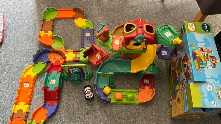 Zoef zoef boomhut en avonturenpaden - compleet, Kinderen en Baby's, Speelgoed | Vtech, Gebruikt, Ophalen