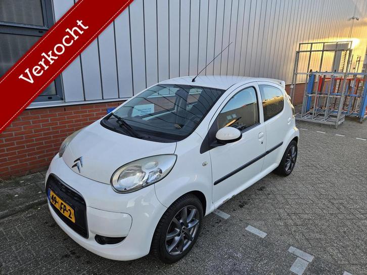 Citroen C1 1.0-12V NAP Half leer 5Deurs, Auto's, Citroën, Bedrijf, C1, ABS, Airbags, Alarm, Centrale vergrendeling, Elektrische ramen