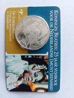Zilveren 10 Euro Jubileummunt Beatrix 2005, Koningin Beatrix, Zilver, Euro's, Ophalen of Verzenden