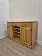 Dressoir - Wijnkast, eiken, uniek, Ophalen, Vintage, handgemaakt, 150 tot 200 cm, Eikenhout