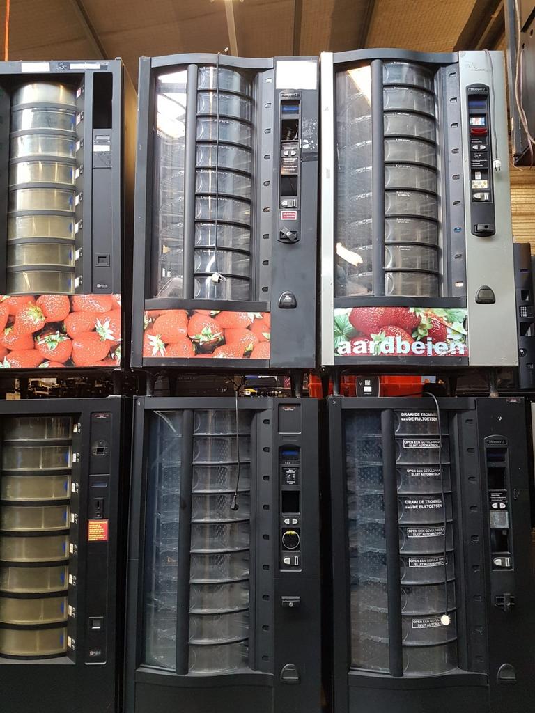 Boerderij automaat  voor food en non food, Ophalen