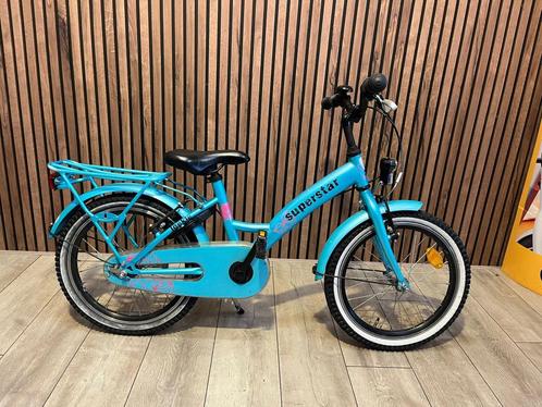 Loekie Superstar 18 inch meisjesfiets, Fietsen en Brommers, Fietsen | Meisjes