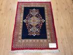 Handgeknoopt perzisch tapijt kashan 145x97, Crème, 100 tot 150 cm, Perzisch, Nieuw