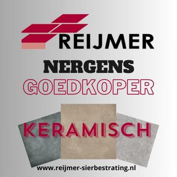 AANBIEDING; Tuinvisie keramische tegels scherp geprijsd! beschikbaar voor biedingen