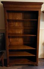 Prachtige eikenhouten boekenkast >> koopje €150, Ophalen, Met plank(en), 100 tot 150 cm, 200 cm of meer