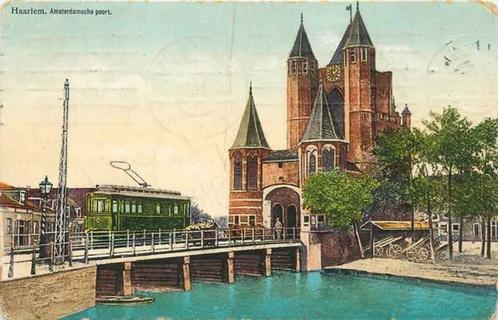 (301-437-011) Haarlem Amsterdamsche poort, Verzamelen, Ansichtkaarten | Nederland, Noord-Holland, Verzenden