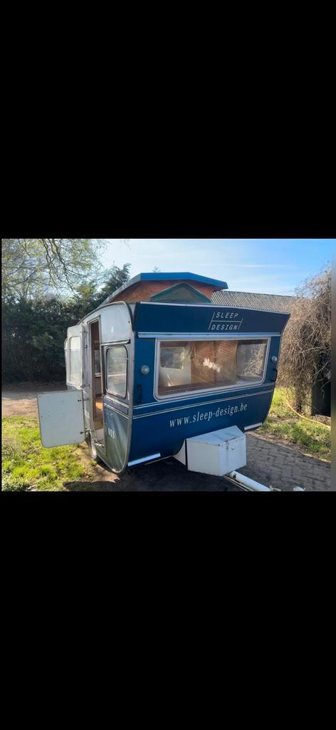 Otten zwerver caravan met hefdak opknap  retro caravan, Caravans en Kamperen, Caravans, Particulier, 500 - 750 kg, Rondzit, Knaus
