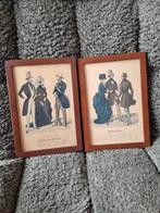 Twee gravures Modes de Paris & Journal des Tailleurs, Ophalen of Verzenden